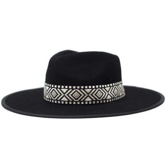 Olive and Pique Nia Wool Felt Rancher Hat - Picture 2 of 3